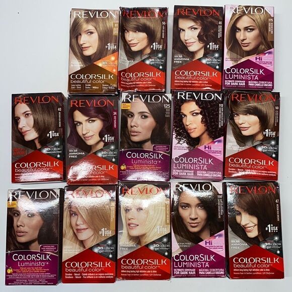 14 Revlon ColorSilk Beautiful Permanent Hair Color,mix colors NEW - Picture 1 of 9